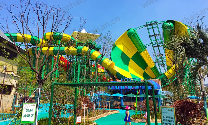 今年会游乐打造的苏州乐园森林水世界成今夏长三角水公园人气王