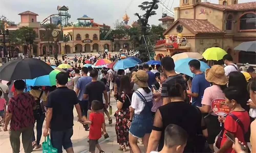 今年会游乐参与打造的欢乐海岸PLUS三天迎客超16万人！